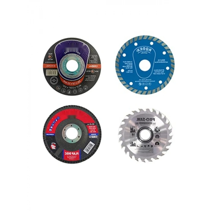 4 Parça Kesme Diski Seti (Mermer, Ahşap, Granit)