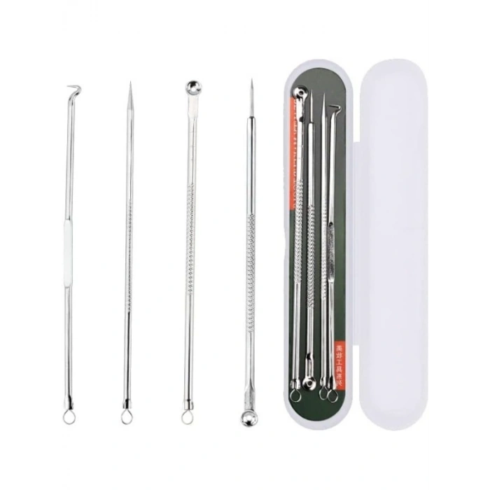 4 Parça Siyah Nokta Temizleme Seti, Akne ve Sivilce Karşıtı