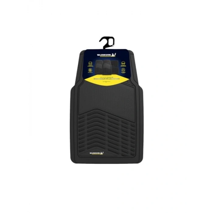4 Parça Universal 3D Havuzlu Oto Paspas - Tüm Araçlara Uyumlu