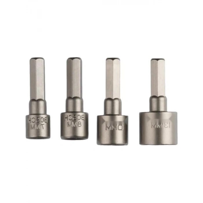 4 Parçalı Lokma Seti (Farklı Anahtar Genişlikleri)