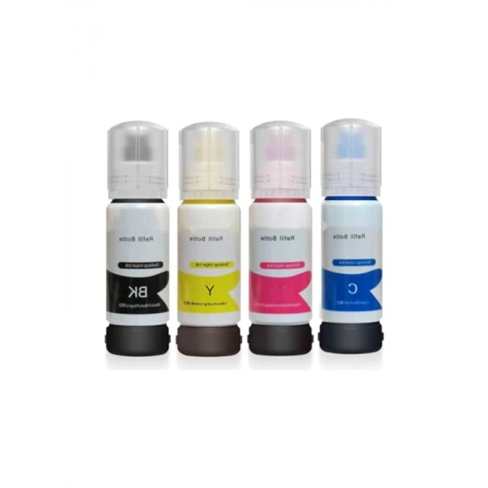 4 Renkli Mürekkep Seti, 70 ml, Epson Yazıcılar ile Uyumlu