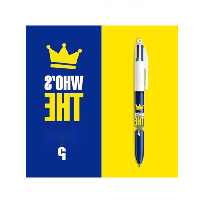 4 Renkli Tükenmez Kalem Seti - 12li Kutu