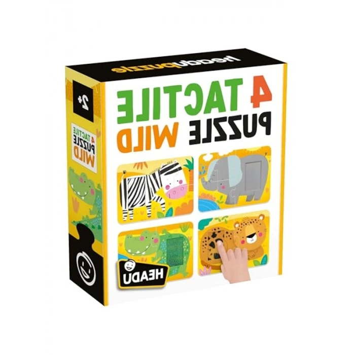 4 Tactile Puzzle, 2 Yaş Üstü Eğlenceli Oyun