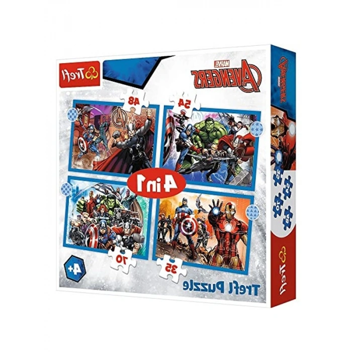 4ü 1 Arada Puzzles, Cesur Yenilmezler Teması