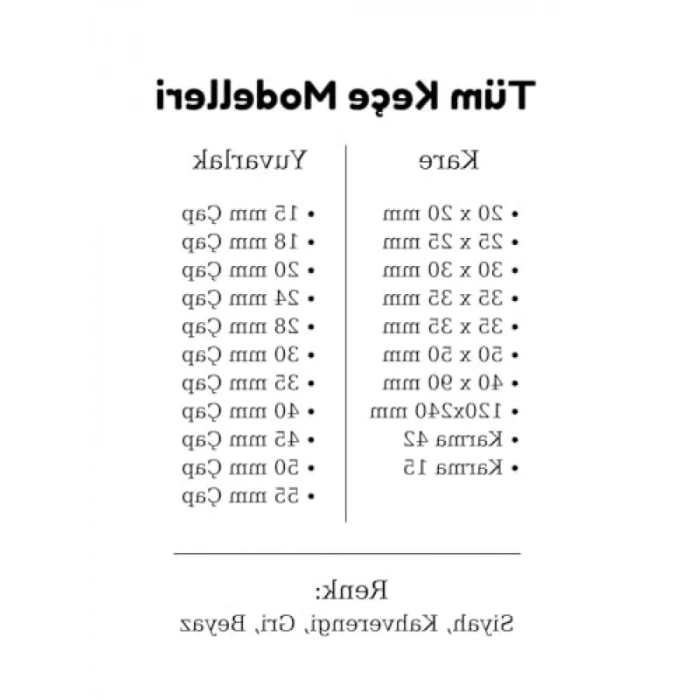 4 x 9 cm Yapışkanlı Siyah Keçe, 5 Adet