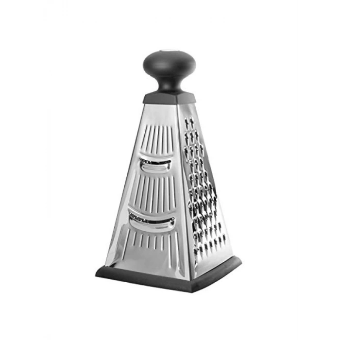 4 Yönlü Piramit Rende - Paslanmaz Çelik, 23.5 cm