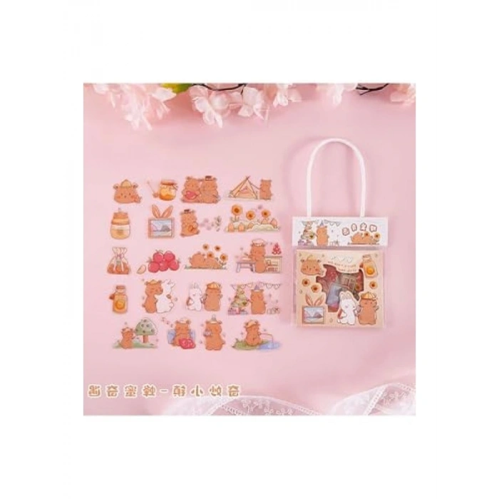 40 Adet Honey Adventures Temalı Sticker Seti