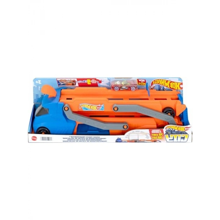 40 cm Piste Dönüşen Tır, 1:64 Ölçekli Araç Dahil