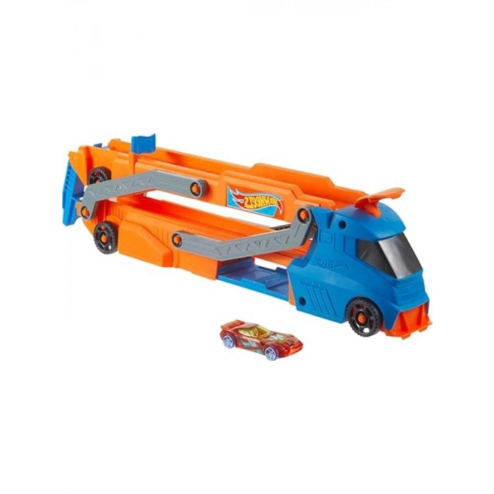 40 cm Piste Dönüşen Tır, 1:64 Ölçekli Araç Dahil