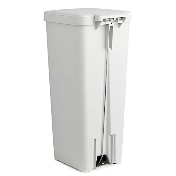 40 L Kapasiteli Köşe Çöp Kovası - Gri Renk