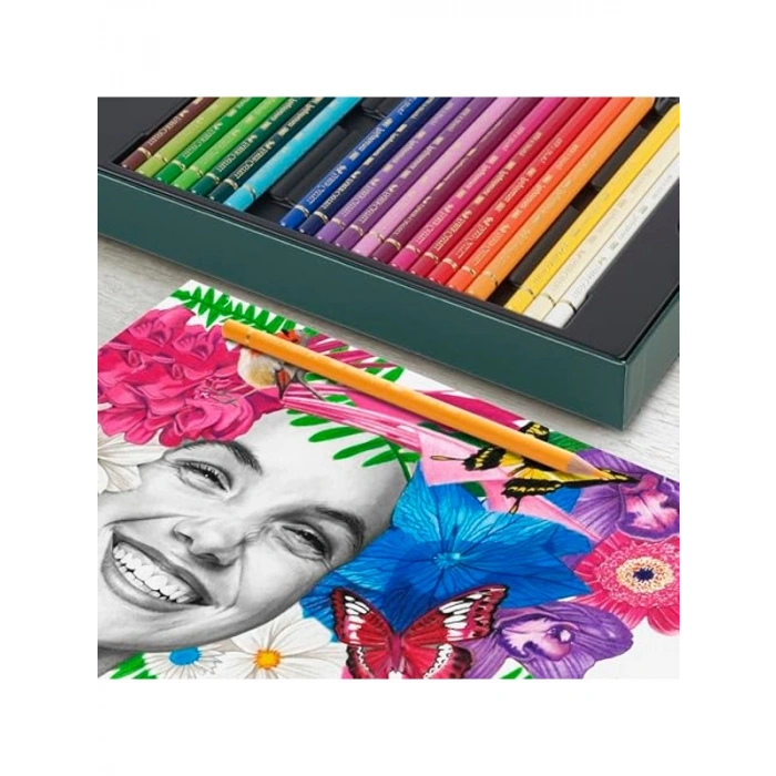 40lı Polychromos ve Pitt Grafit Kalem Seti