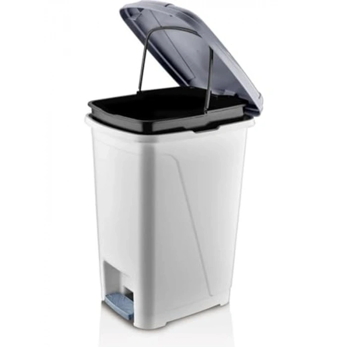 40 Litre İç Hacme Sahip Modern Pedallı Çöp Kovası, İç Kovalı Tasarım
