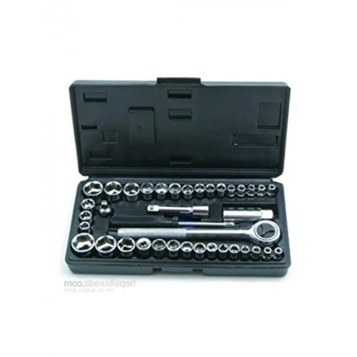 40 Parça Cırcırlı Lokma Seti - Taşıma Çantası ile