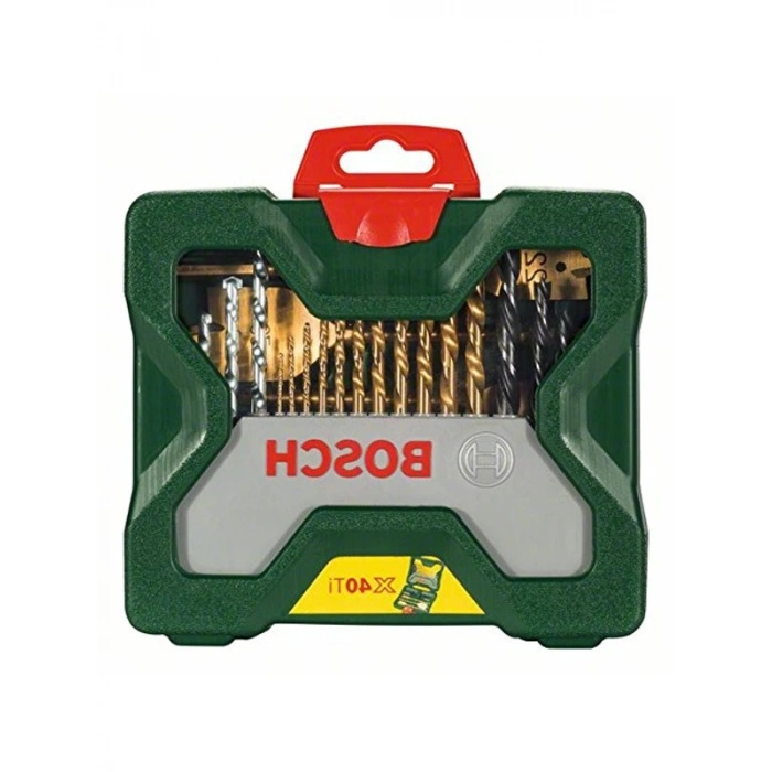 40 Parça Matkap ve Vidalama Ucu Seti, Uzun Ömürlü Aksesuarlar