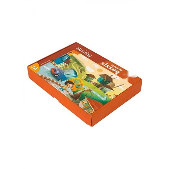 40 Parça Şehir Temalı Puzzle Seti