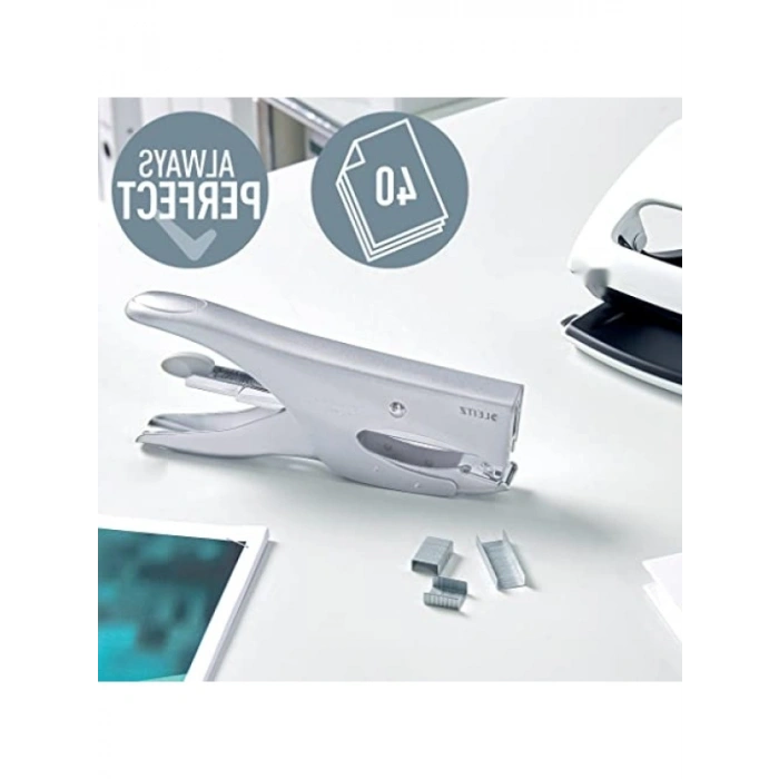 40 Sayfa Kapasiteli Mat Metal Pens Tipi Zımba