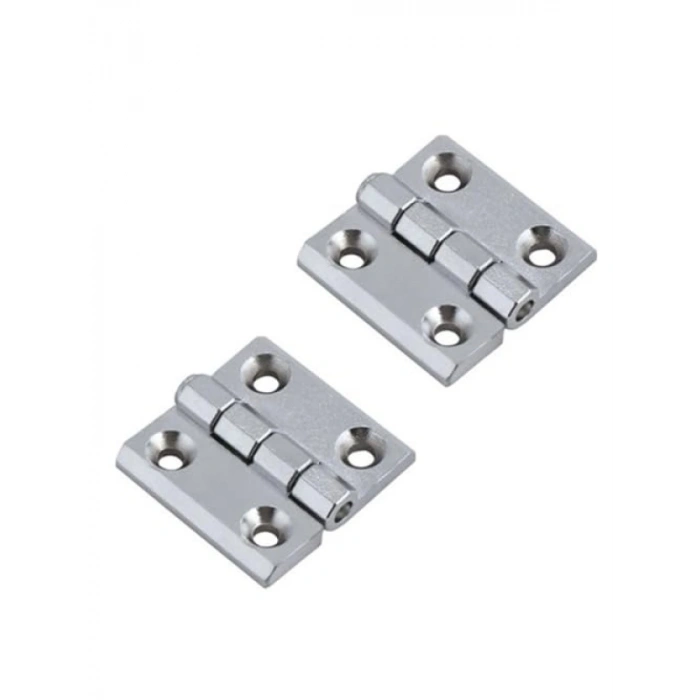 40 x 40 mm Alüminyum Menteşe Seti (2 Adet)