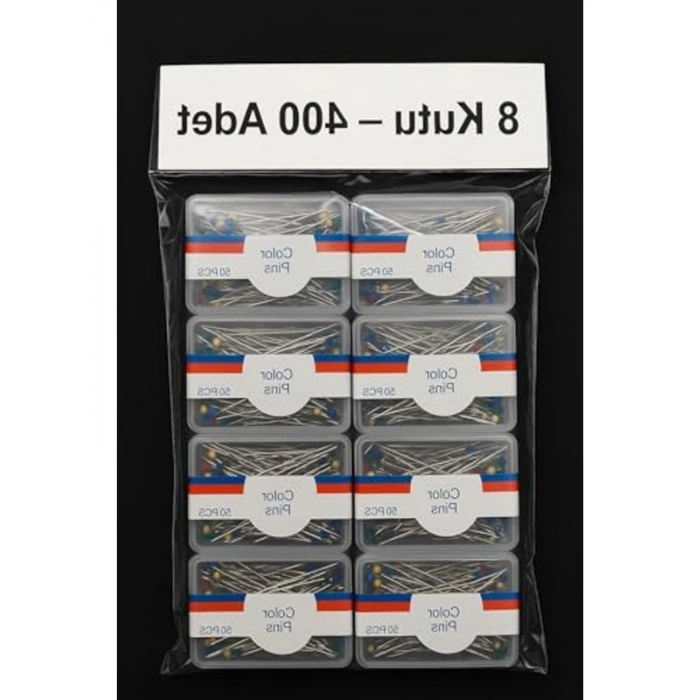 400 Adet Eşarp İğnesi, Başörtüsü ve Şal İçin Uygun