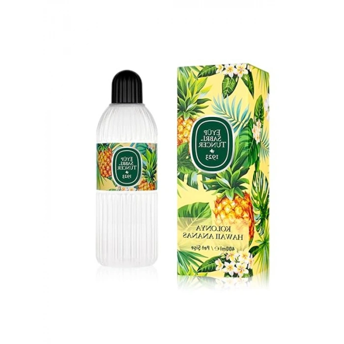 400 ml Ananas Aromalı Kolonya, Silindir Pet Şişe ile