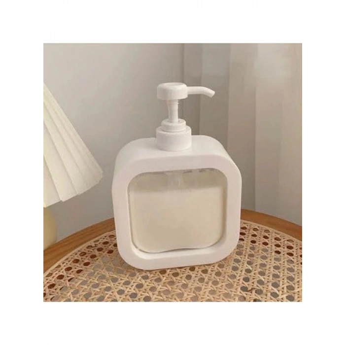 400 ml Dikdörtgen Sabunluk, Tezgah Üstü Kullanım için Pratik