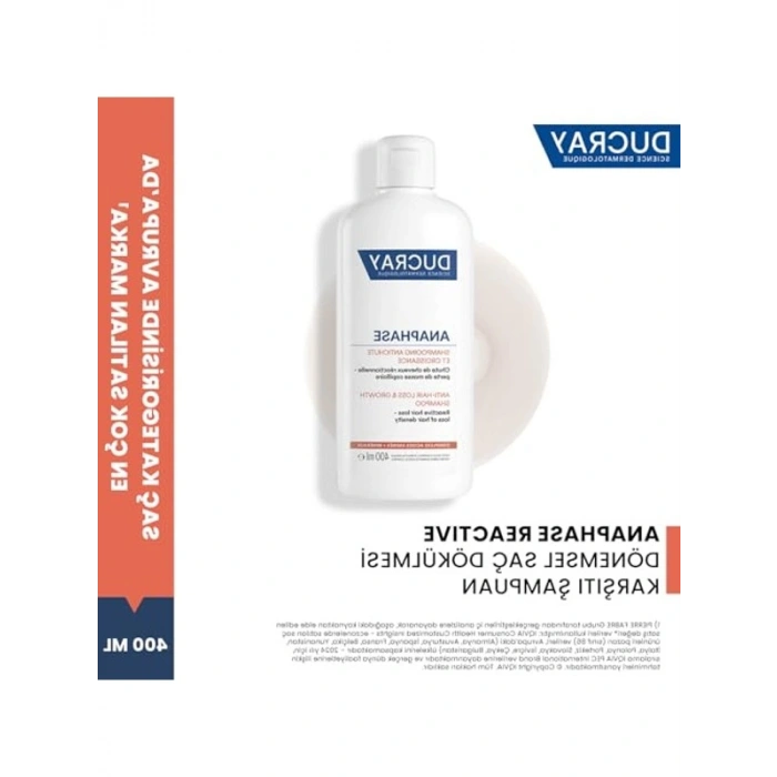400 ml Dökülme ve Yoğunluk Kaybı İçin Şampuan