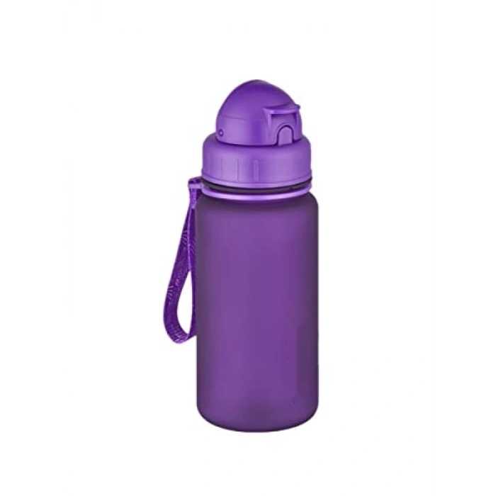 400 ml Kapasiteli Mor Tritan Su Matarası