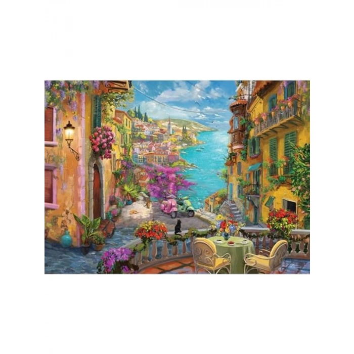 4000 Parça Amalfi Temalı Büyük Puzzle