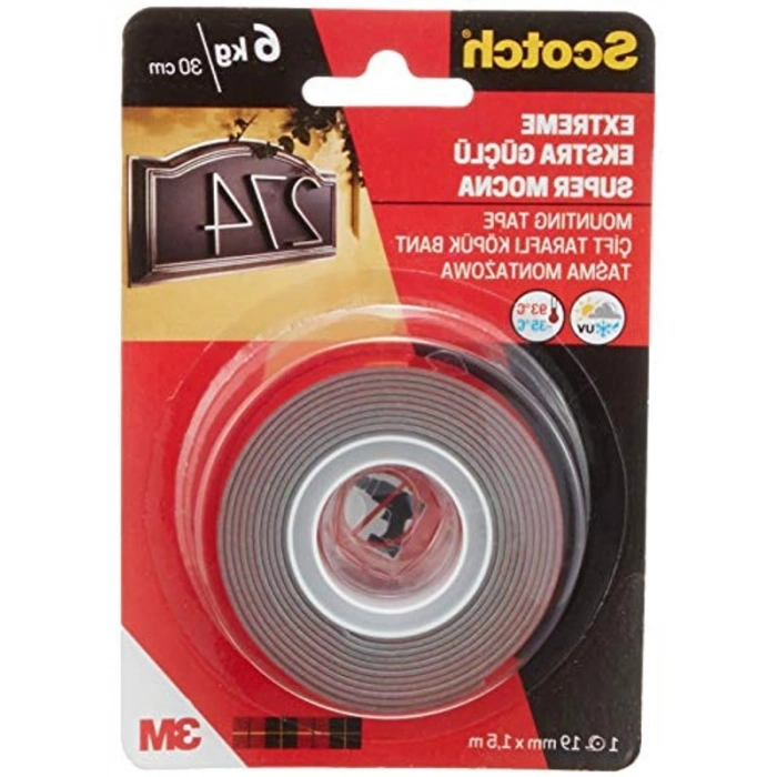 4002 Extra Güçlü Montaj Bandı 19mm x 1, 5m
