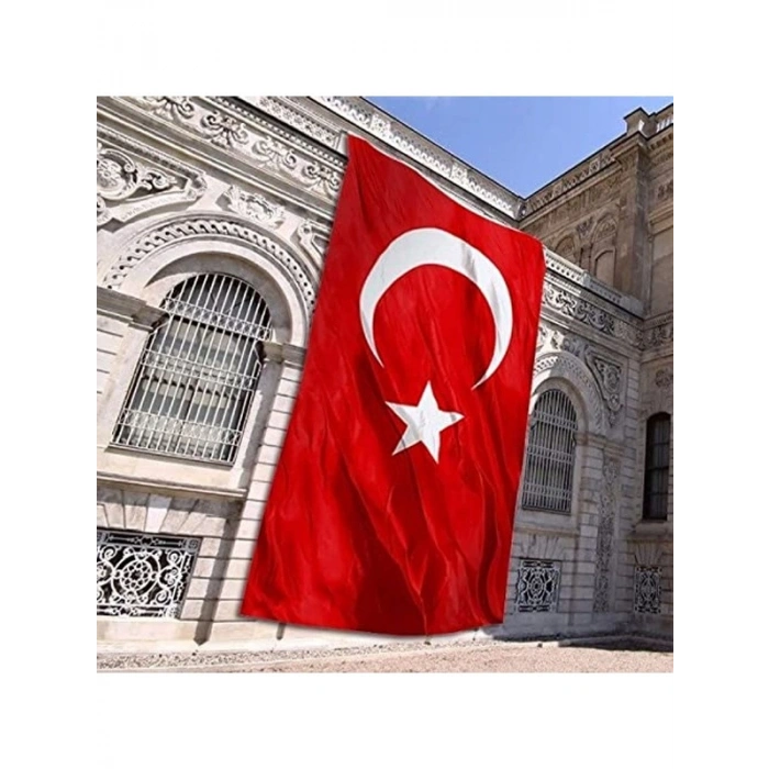 400x600 cm Raşel Kumaş Türk Bayrağı, Kaliteli ve Dayanıklı