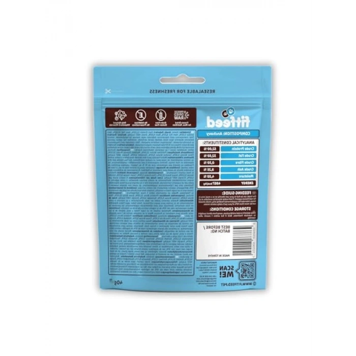 40g Freeze-Dried Çiğ Hamsi Kedi Ödül Maması