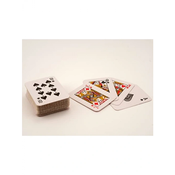 42mm Mini İskambil Kağıdı Destesi - 54lü Oyun Kartları