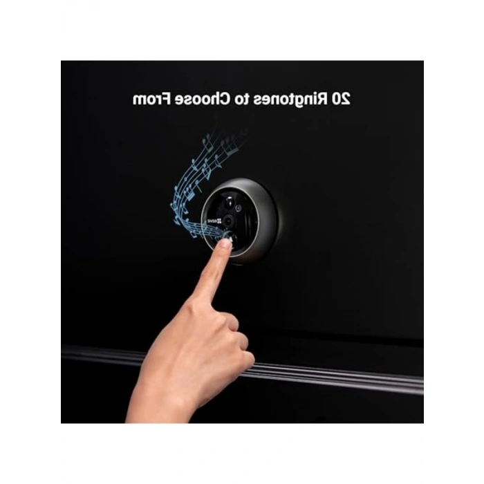 4,3 Inç Ekranlı Kablosuz Video Kapı Zili, PIR Sensörlü