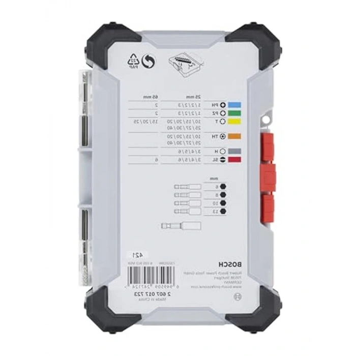 43 Parça Vidalama Ucu Seti, Dayanıklı ve Çok Amaçlı