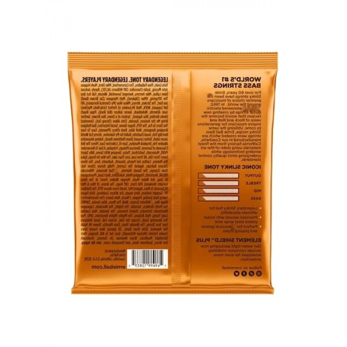 45-105 Ölçülerinde Nikel Kaplı Elektrik Bas Telleri