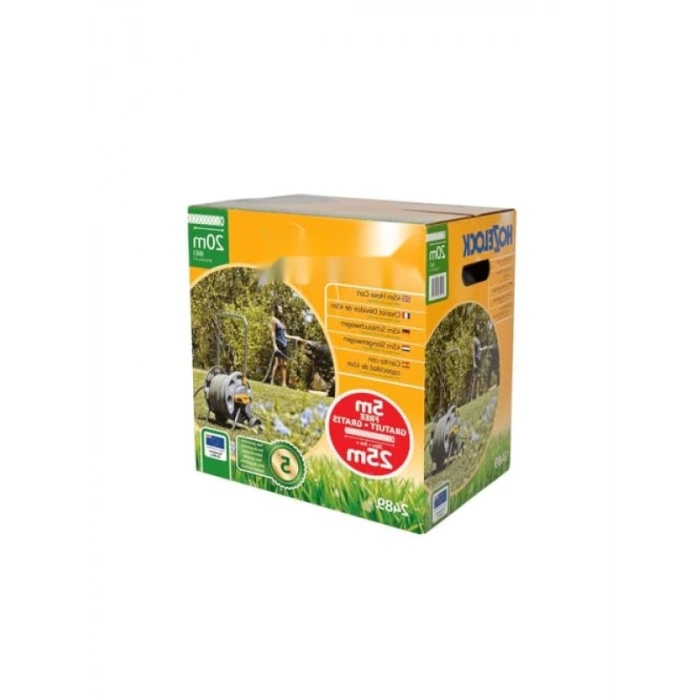 45 m Kapasiteli Tekerlekli Hortum Toplama Araba Seti - 20 m + 5 m