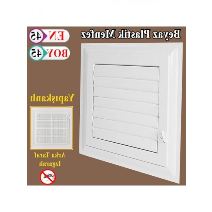 45 x 45 cm Banyo/WC Havalandırma Menfezi Panjur