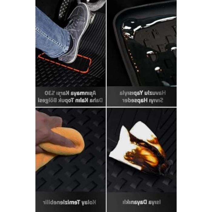 4.5D Premium Havuzlu Oto Paspas