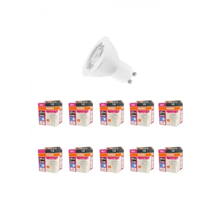 4,5W GU10 LED Ampul, Günışığı Renk Sıcaklığı