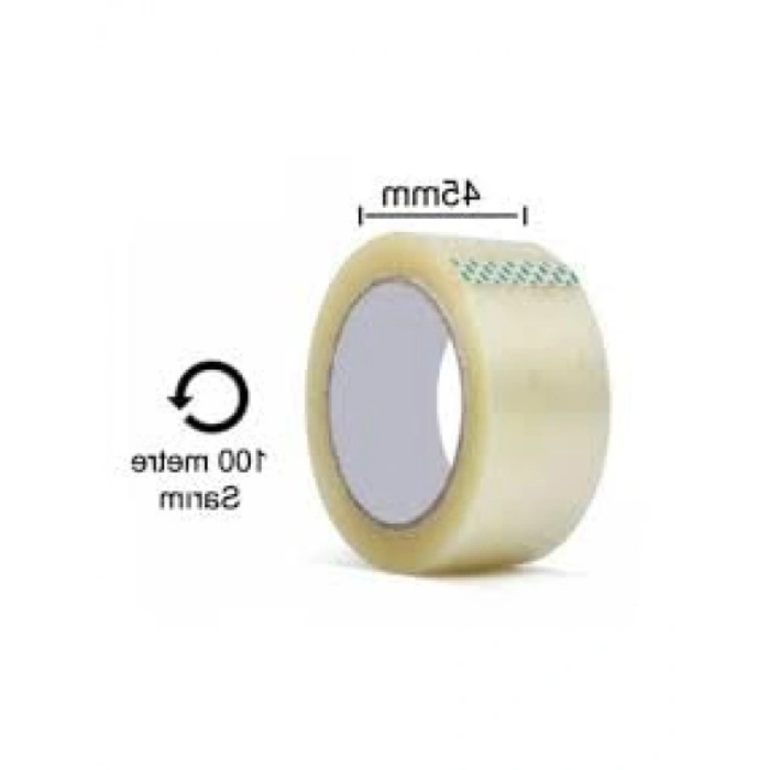 45x100 cm Şeffaf Koli Bandı - 2 Adet