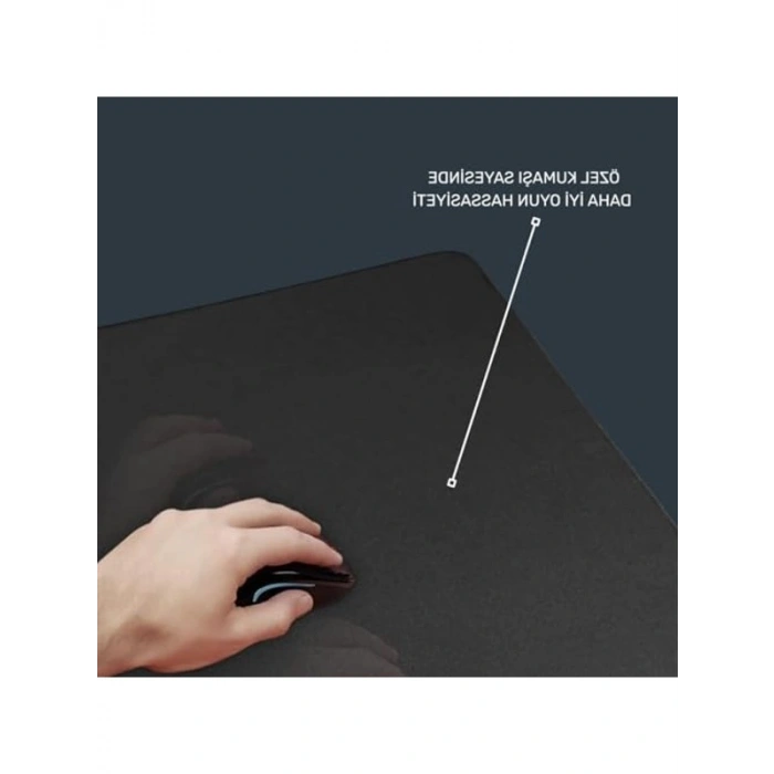 45x40 cm Gaming Mouse Pad, Pürüzsüz Yüzeyi ile Oyun Deneyimi