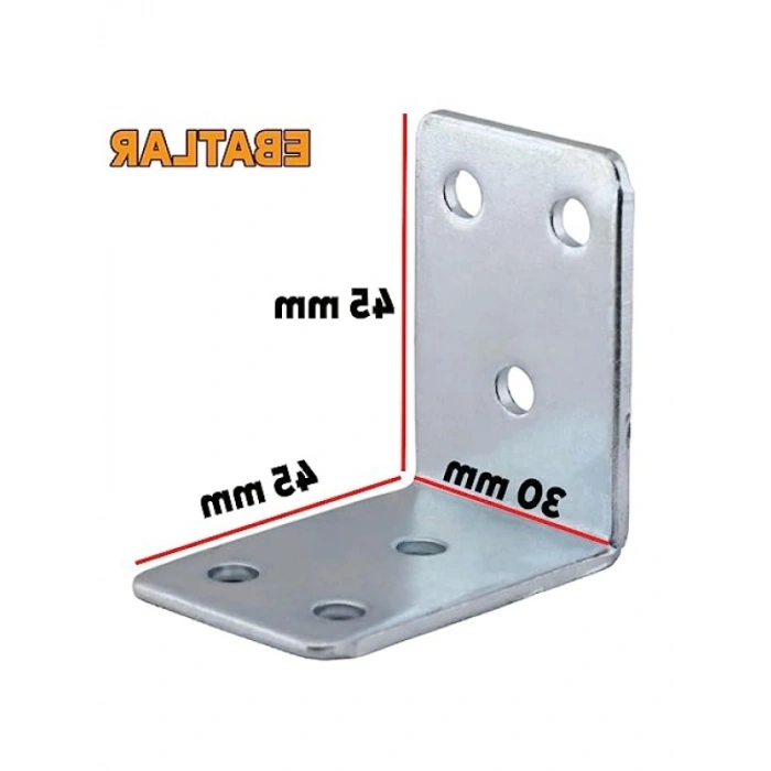 45x45x30 mm L Demir Köşebent (10 ADET)