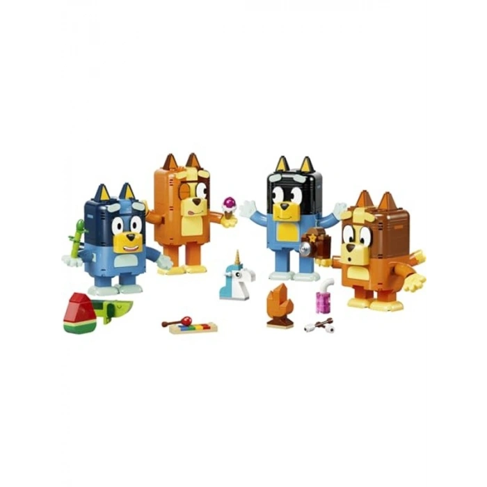 466 Parça Bluey Ailesi Temalı Eğlenceli Yapım Seti