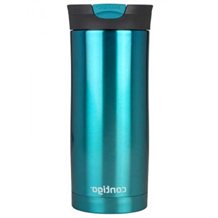 470 mL Kapasiteli Çift Katmanlı Termos Bardak, Turkuaz