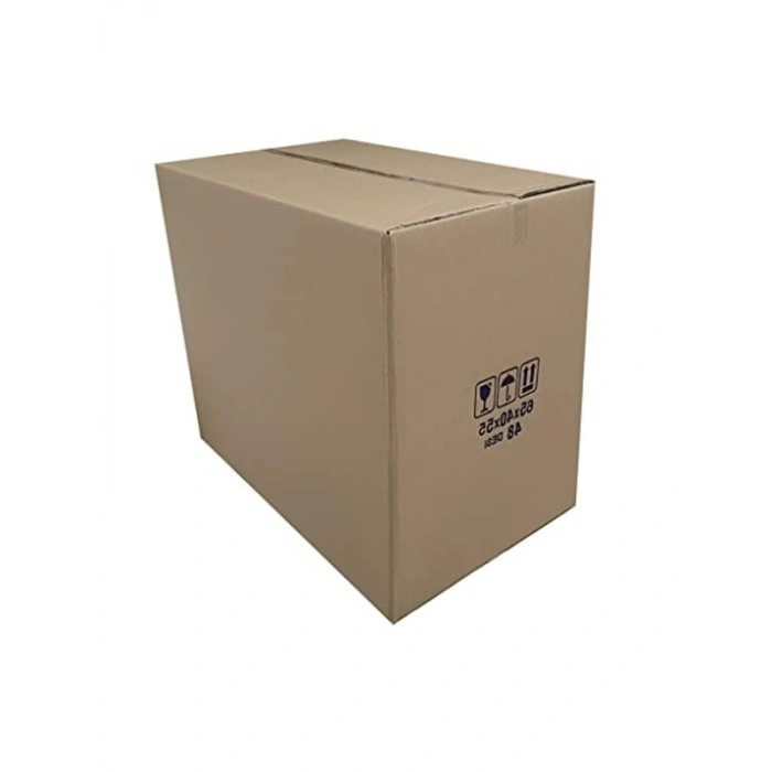 48 Desi Çift Oluklu Karton Koli - 10 Adet, 65x40x55 cm