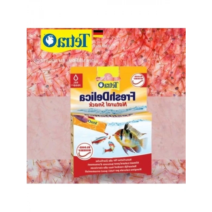 48 Gr Taze Kan Kurdu - Yem Freshdelica