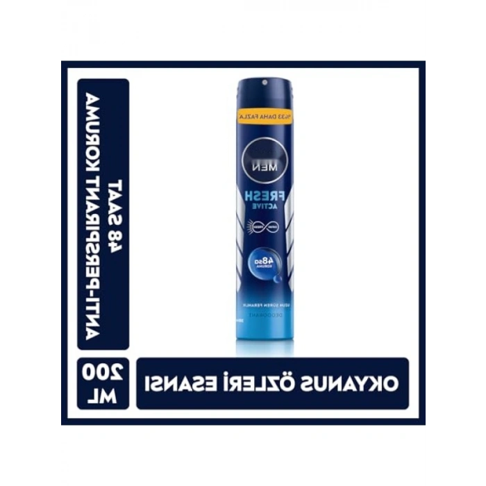 48 Saat Etkili Erkek Sprey Deodorant – Ferah Okyanus Kokusu