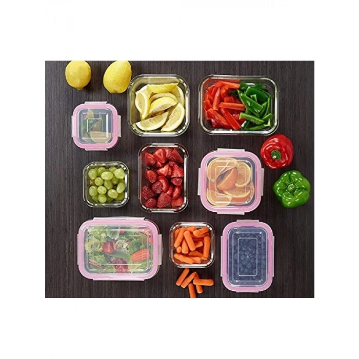 480ml Kapasiteye Sahip Cam Saklama Kabı