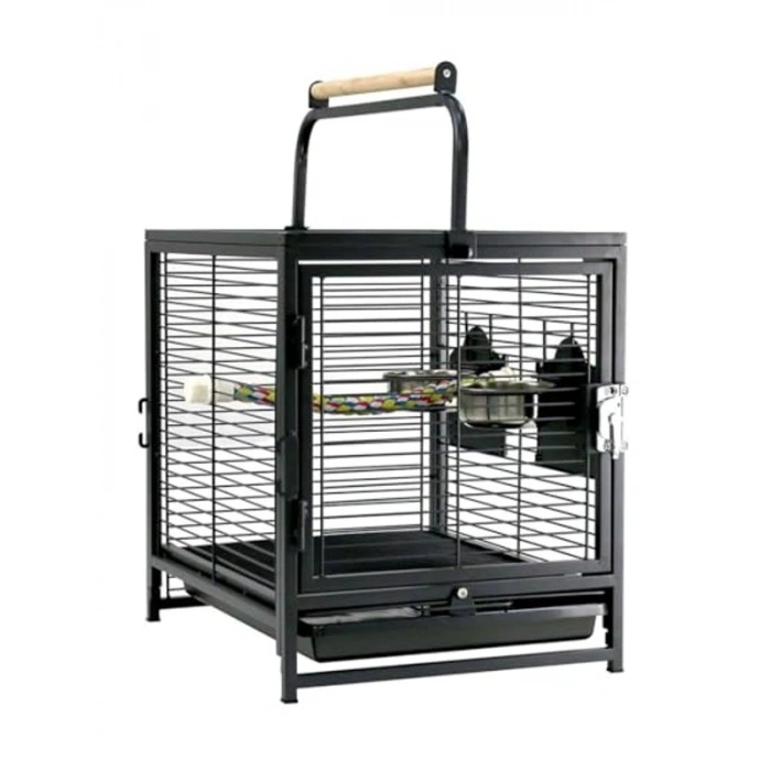 48x38x46 cm Seyahat Kafesi, Papağanlar İçin Kullanım