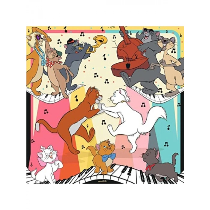 49 Parça Disney Temalı Hayvanlar Puzzle Seti