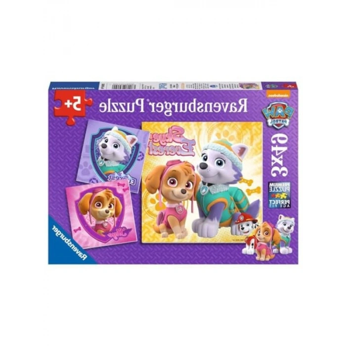 49 Parça Paw Patrol Skye Temalı Eğlenceli Puzzle Seti